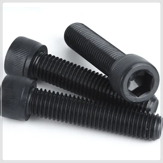 High-Quality Phosphate Coated Hex Socket Bolts for Sale